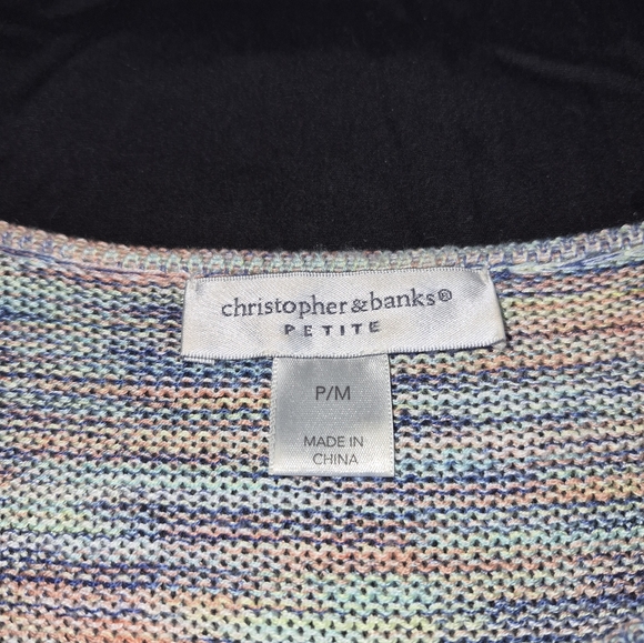 Christopher & Banks Pastel Knit Women's Top - Picture 3 of 4